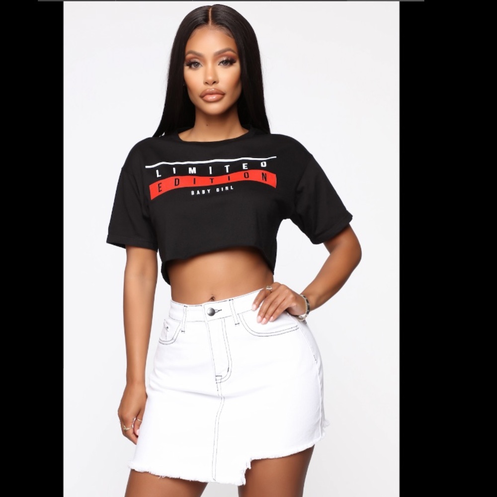 Fashion Nova Limited Edition Baby Girl Top - M - Picture 2 of 3